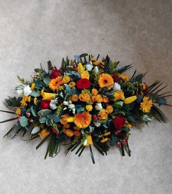 Flowers delivered to customer