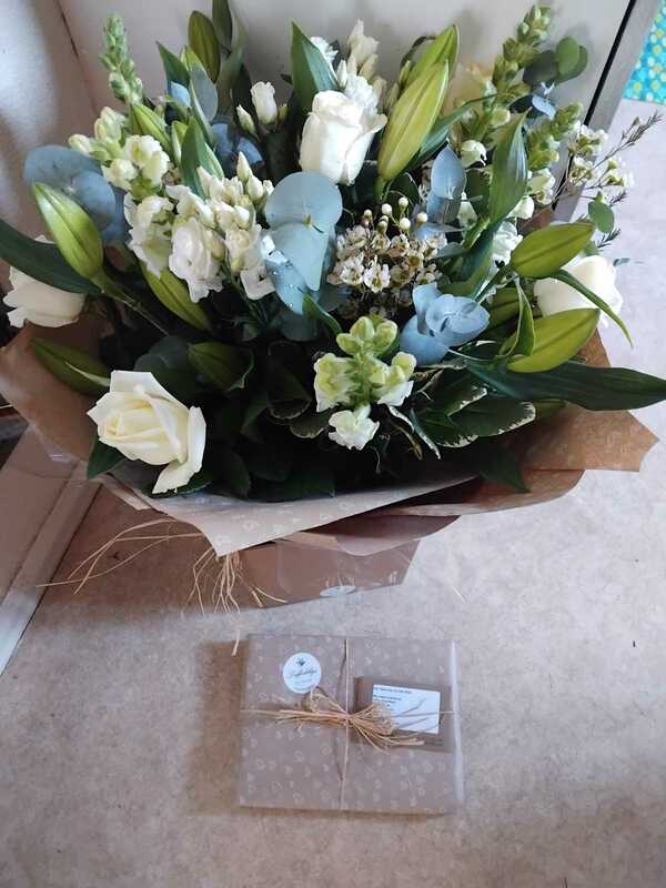 Flowers delivered to customer