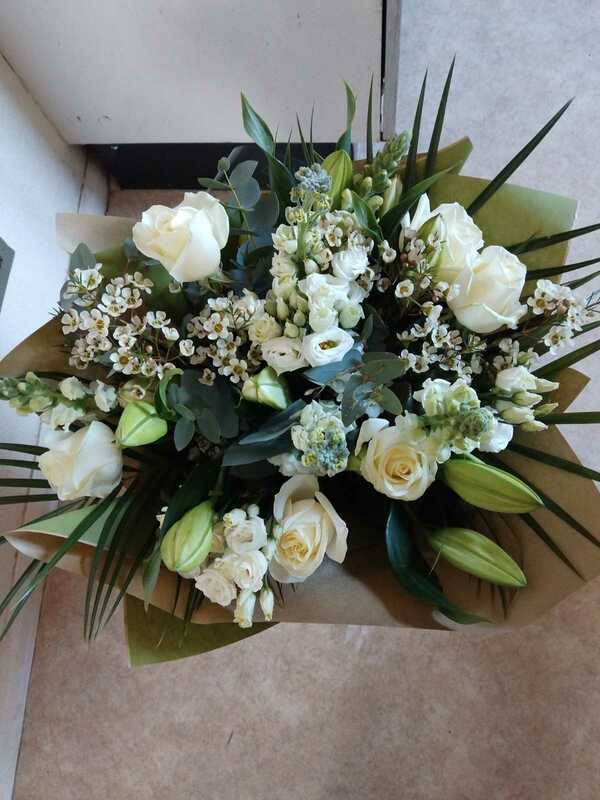 Flowers delivered to customer