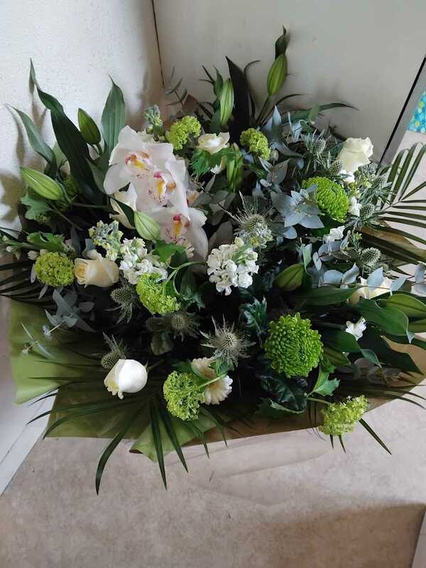 Flowers delivered to customer