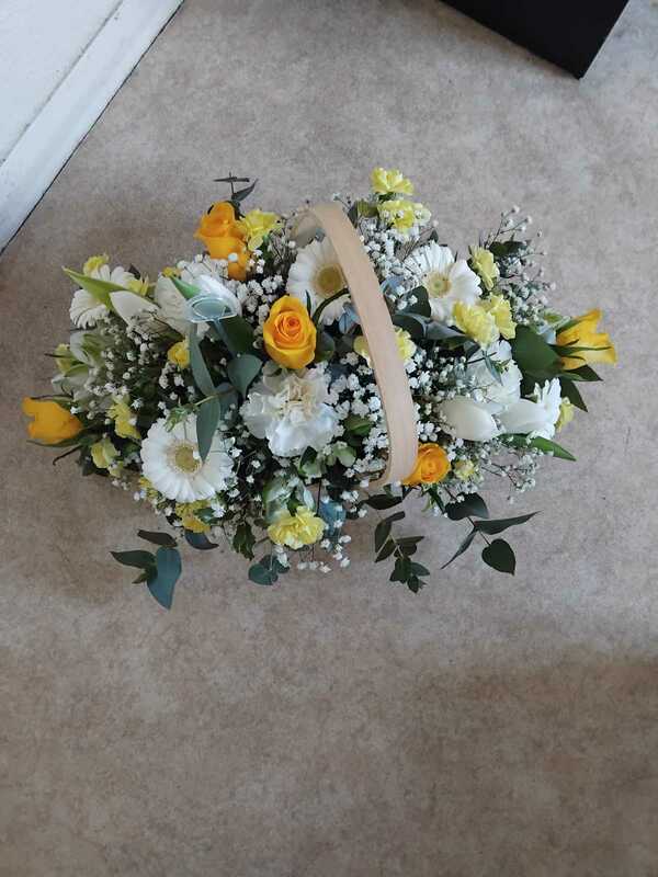 Flowers delivered to customer