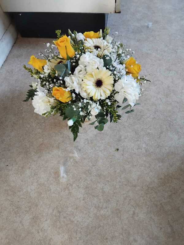 Flowers delivered to customer