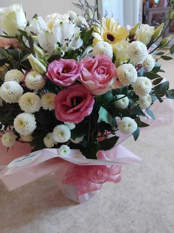 Flowers delivered to customer