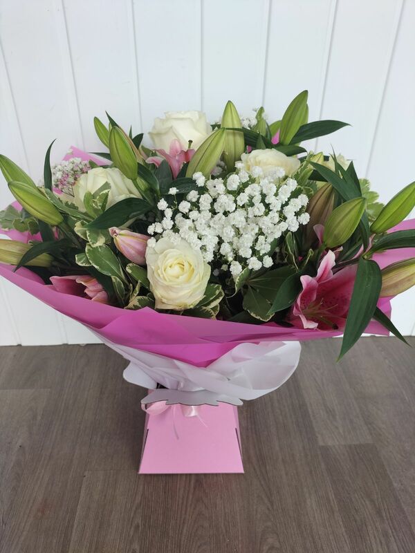 Flowers delivered to customer