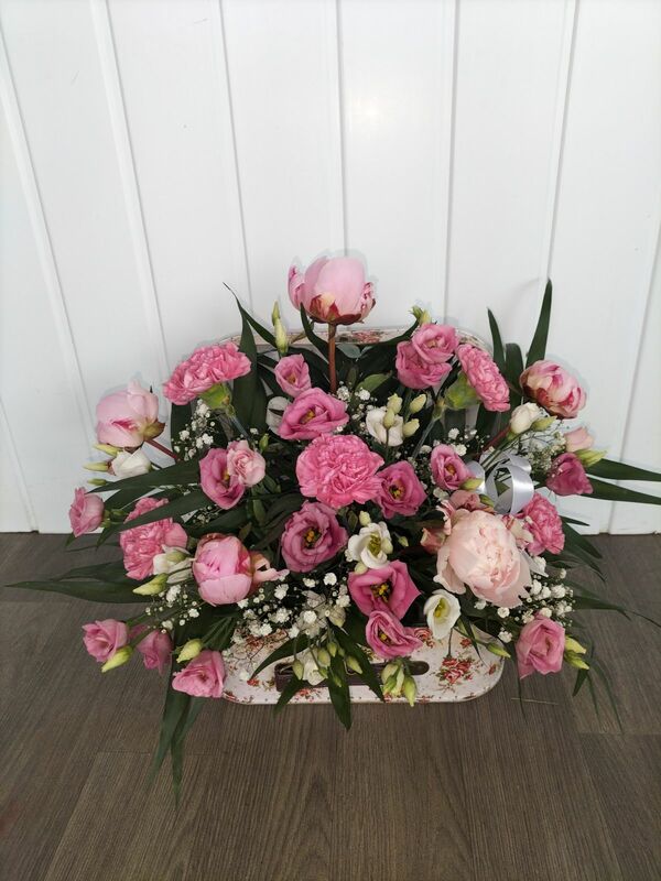 Flowers delivered to customer