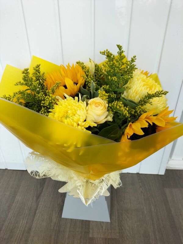 Flowers delivered to customer