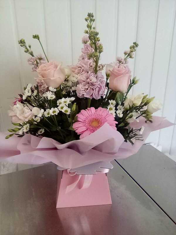 Flowers delivered to customer