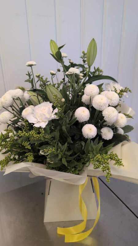 Flowers delivered to customer