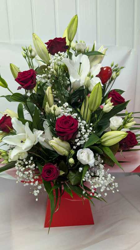 Flowers delivered to customer