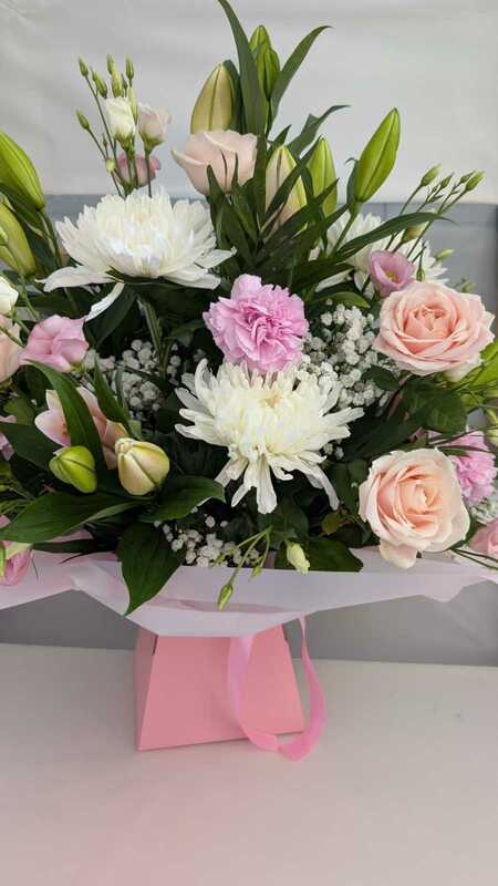 Flowers delivered to customer