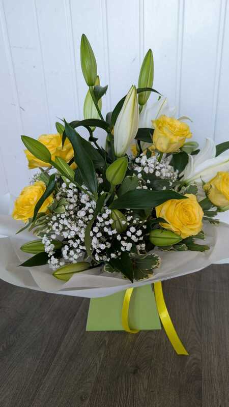 Flowers delivered to customer