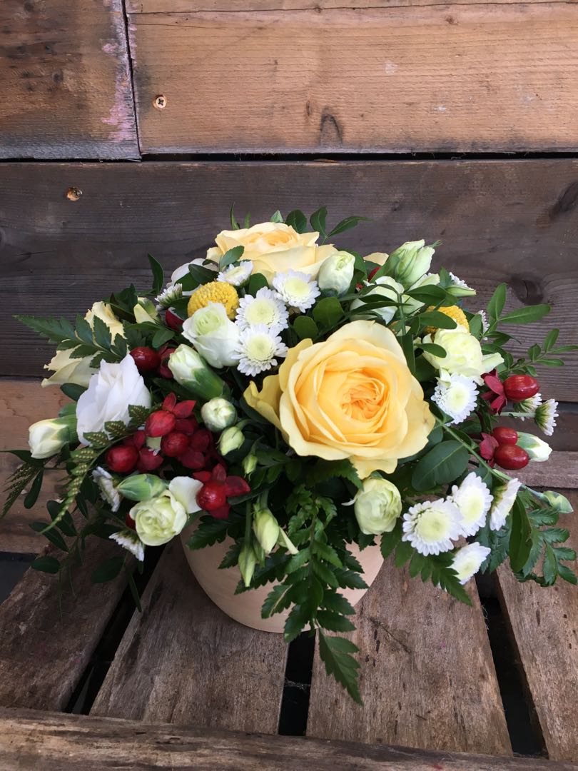 Flowers delivered to customer