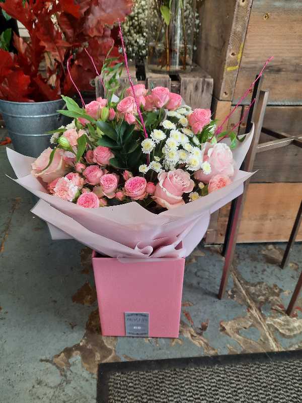 Flowers delivered to customer