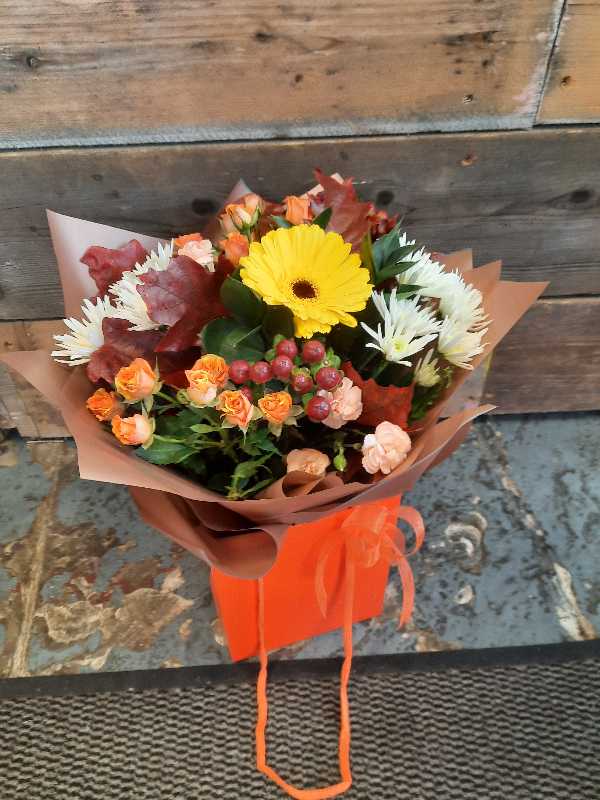 Flowers delivered to customer