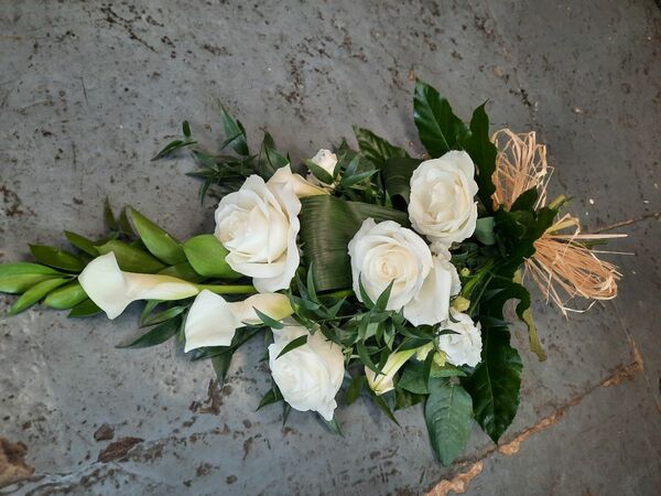 Flowers delivered to customer