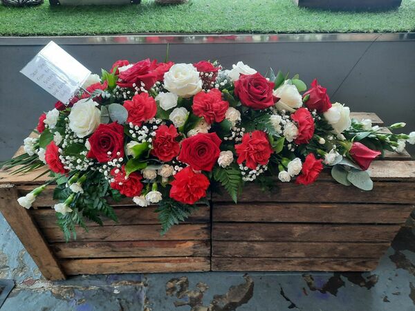 Flowers delivered to customer