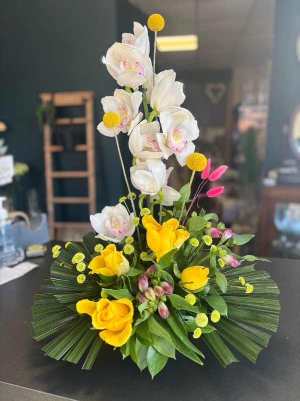 Flowers delivered to customer