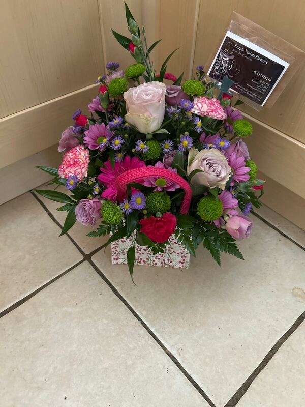Flowers delivered to customer