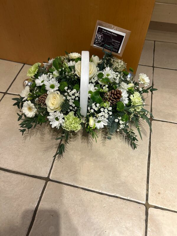 Flowers delivered to customer