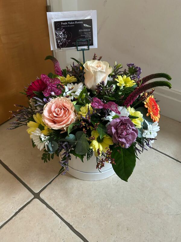 Flowers delivered to customer