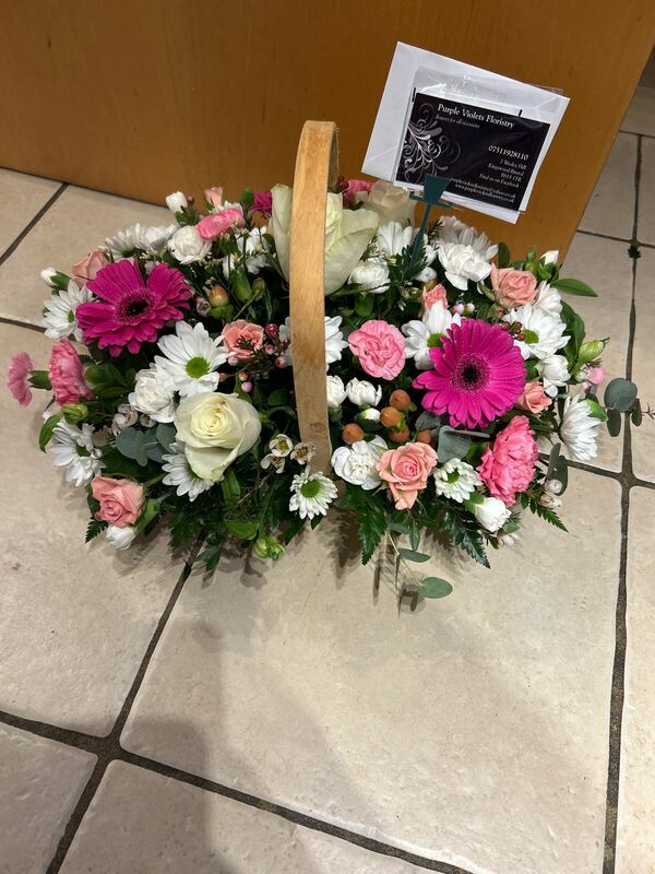 Flowers delivered to customer
