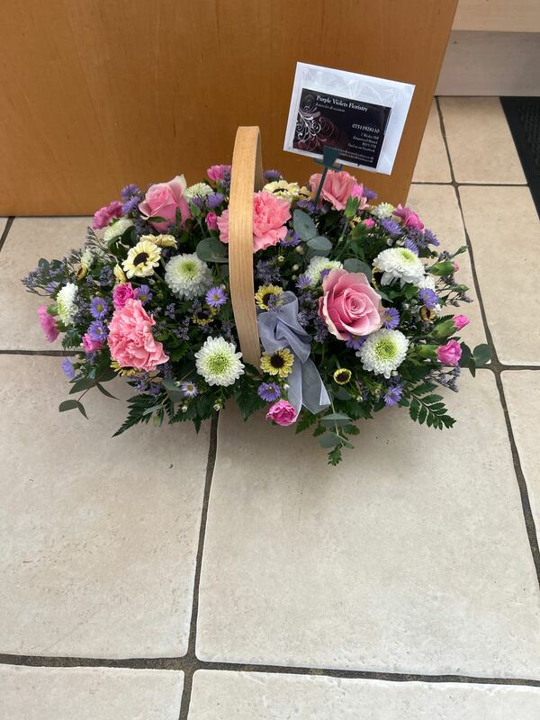Flowers delivered to customer