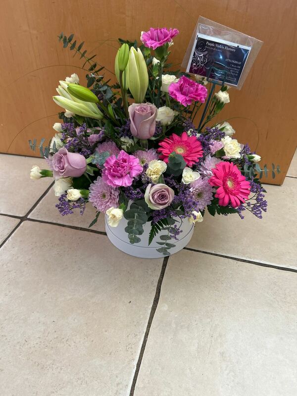 Flowers delivered to customer