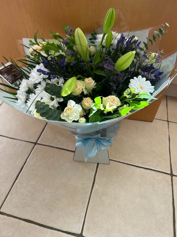 Flowers delivered to customer