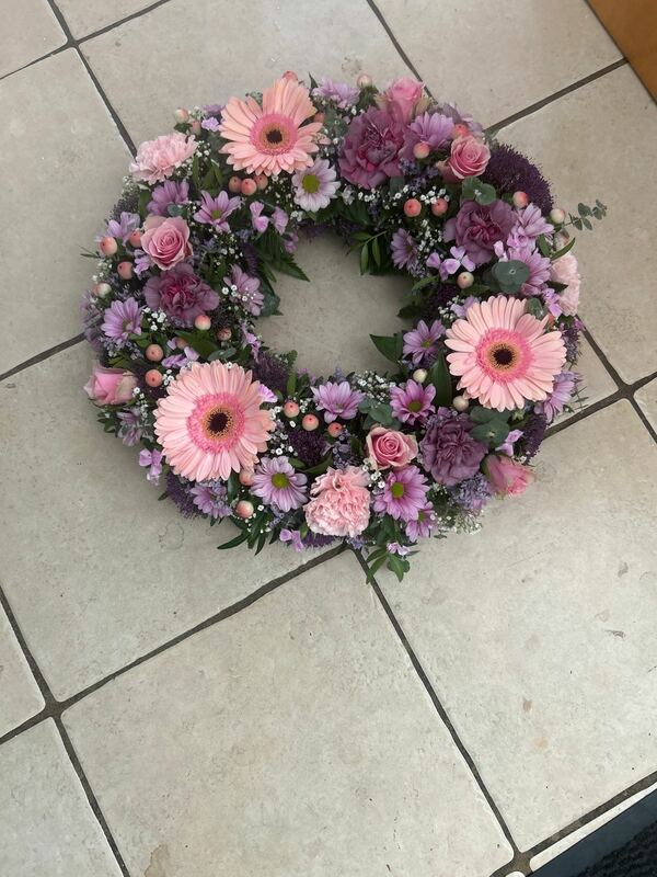 Flowers delivered to customer