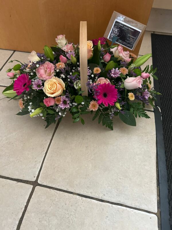 Flowers delivered to customer