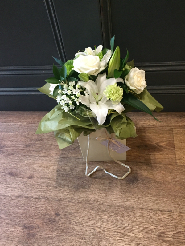Flowers delivered to customer