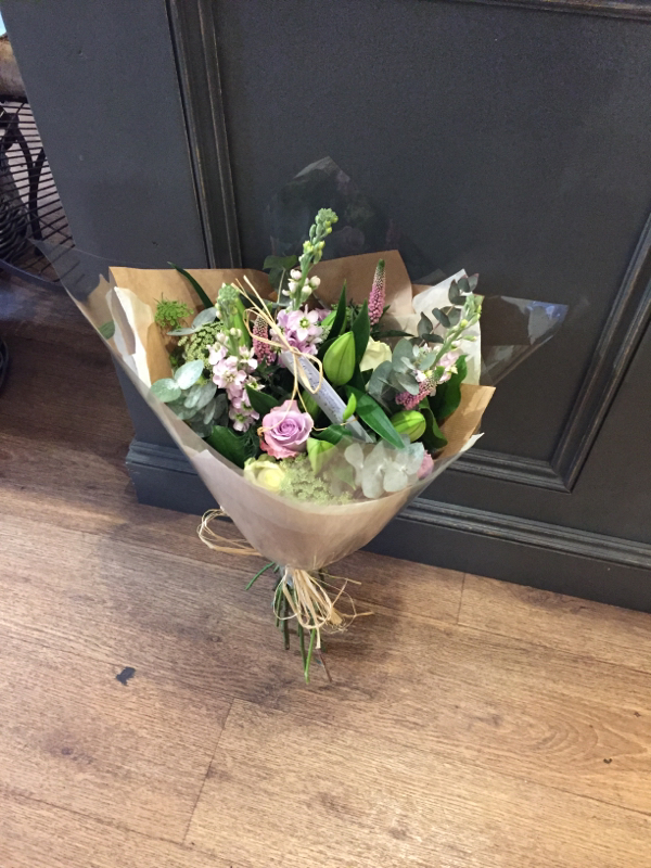 Flowers delivered to customer