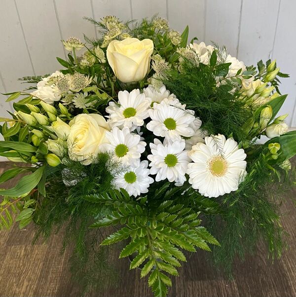 Flowers delivered to customer