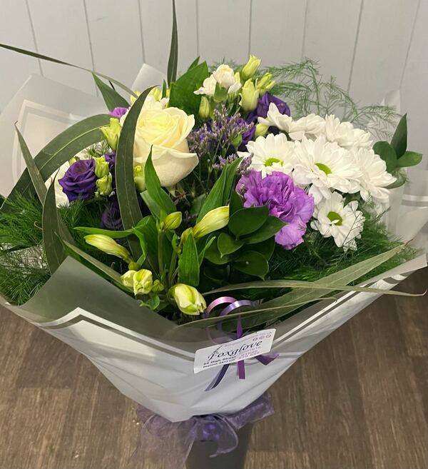 Flowers delivered to customer