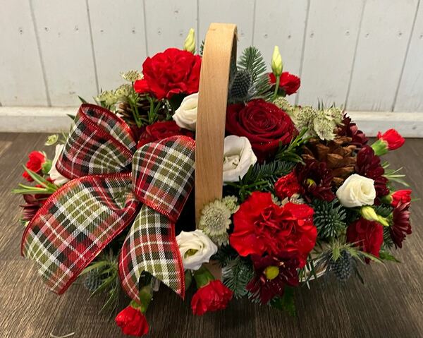 Flowers delivered to customer