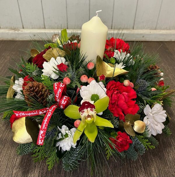 Flowers delivered to customer