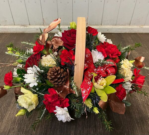 Flowers delivered to customer