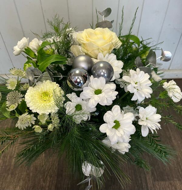 Flowers delivered to customer