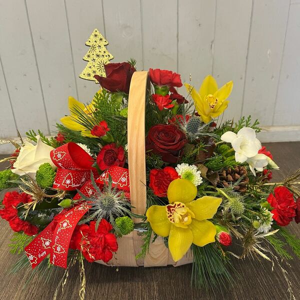 Flowers delivered to customer