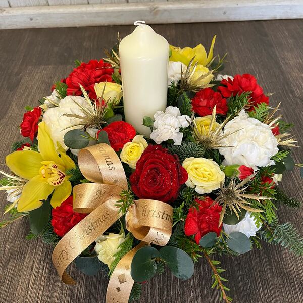 Flowers delivered to customer