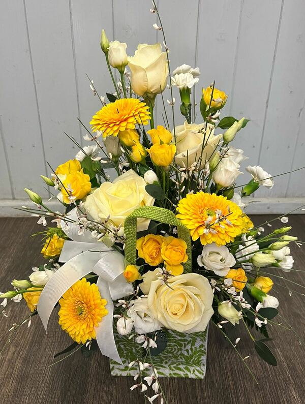 Flowers delivered to customer