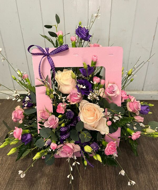 Flowers delivered to customer