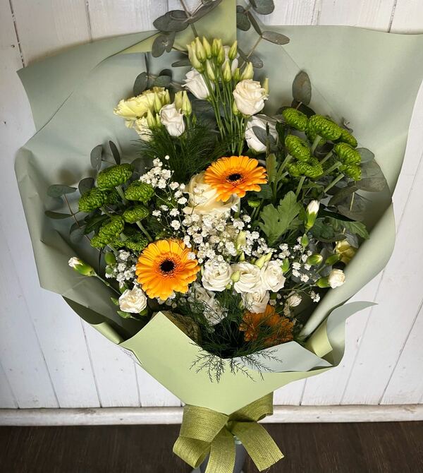 Flowers delivered to customer