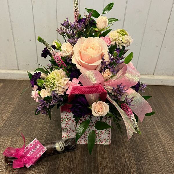 Flowers delivered to customer