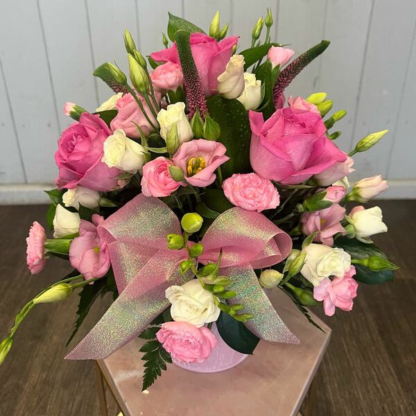Flowers delivered to customer