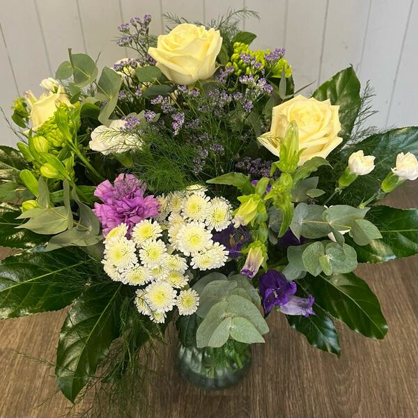 Flowers delivered to customer