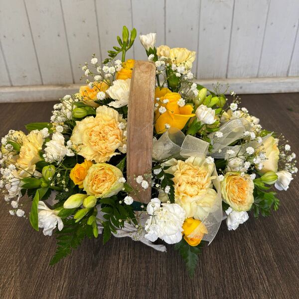 Flowers delivered to customer