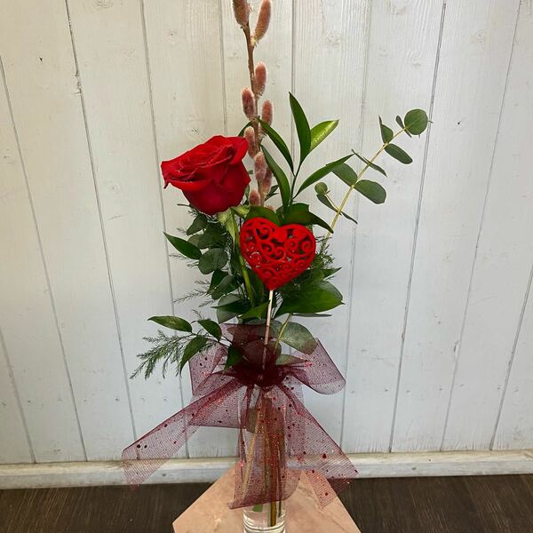 Flowers delivered to customer