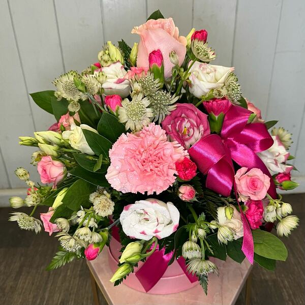 Flowers delivered to customer