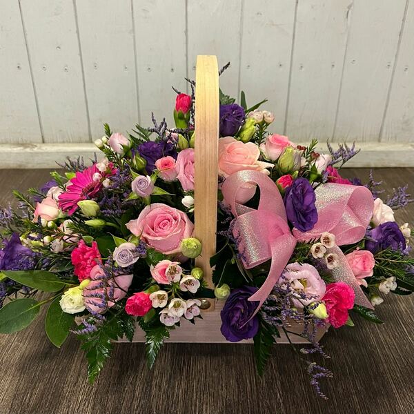 Flowers delivered to customer
